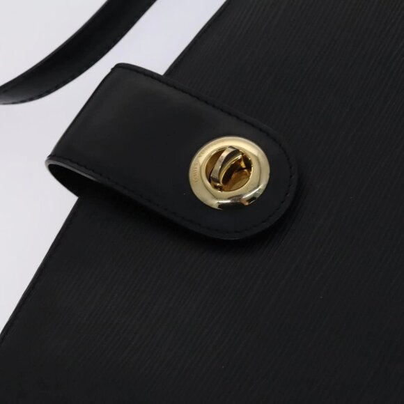 LOUIS VUITTON Epi Capuchin Shoulder Bag Black M52342 LV Auth BD1846 - Picture 12 of 16